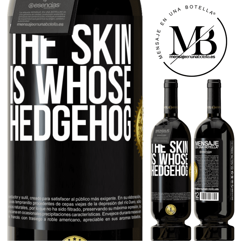 29,95 € Free Shipping | Red Wine Premium Edition MBS® Reserva The skin is whose hedgehog Black Label. Customizable label Reserva 12 Months Harvest 2014 Tempranillo
