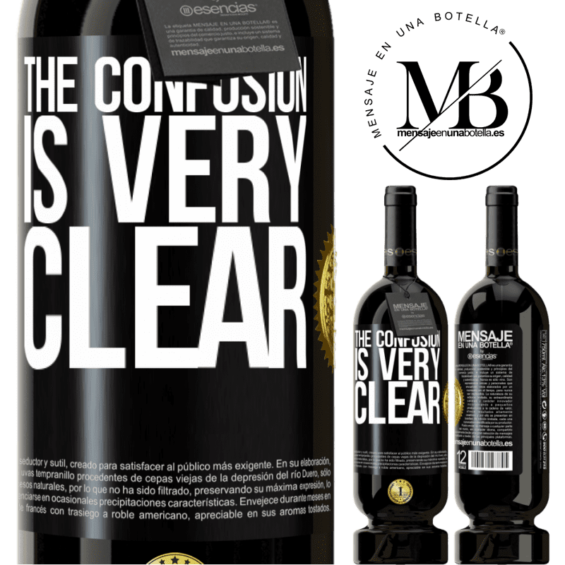 29,95 € Free Shipping | Red Wine Premium Edition MBS® Reserva The confusion is very clear Black Label. Customizable label Reserva 12 Months Harvest 2014 Tempranillo