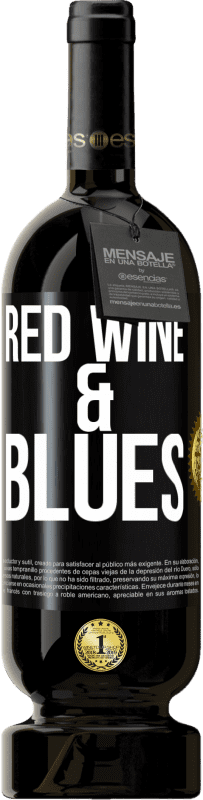 49,95 € | Vino rosso Edizione Premium MBS® Riserva Red wine & Blues Etichetta Nera. Etichetta personalizzabile Riserva 12 Mesi Raccogliere 2015 Tempranillo