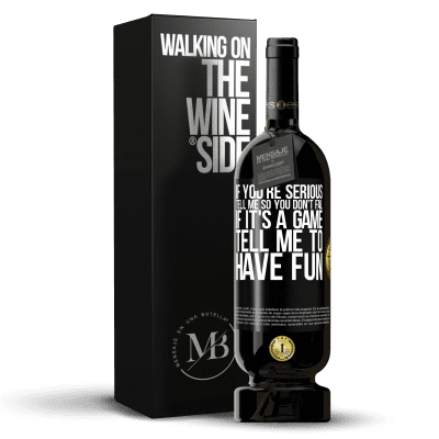 «If you're serious, tell me so you don't fail. If it's a game, tell me to have fun» Premium Edition MBS® Reserve