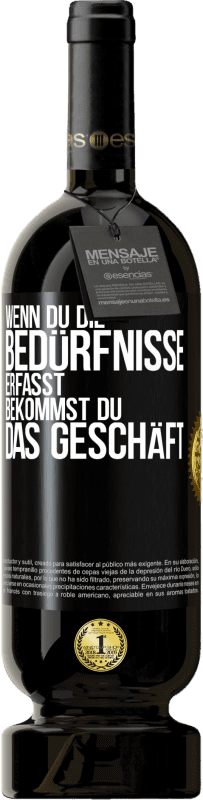 49,95 € Kostenloser Versand | Rotwein Premium Ausgabe MBS® Reserve Wenn du die Bedürfnisse erfasst, bekommst du das Geschäft Schwarzes Etikett. Anpassbares Etikett Reserve 12 Monate Ernte 2015 Tempranillo