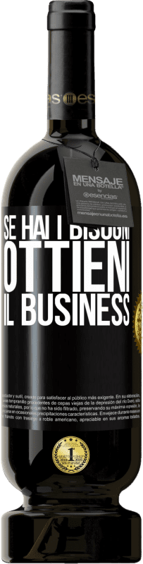 49,95 € Spedizione Gratuita | Vino rosso Edizione Premium MBS® Riserva Se hai i bisogni, ottieni il business Etichetta Nera. Etichetta personalizzabile Riserva 12 Mesi Raccogliere 2014 Tempranillo