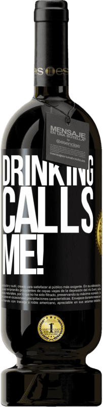 49,95 € Free Shipping | Red Wine Premium Edition MBS® Reserve drinking calls me! Black Label. Customizable label Reserve 12 Months Harvest 2014 Tempranillo