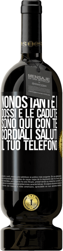 49,95 € | Vino rosso Edizione Premium MBS® Riserva Nonostante i dossi e le cadute, sono qui con te. Cordiali saluti, il tuo telefono Etichetta Nera. Etichetta personalizzabile Riserva 12 Mesi Raccogliere 2015 Tempranillo