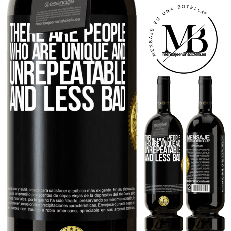 49,95 € Free Shipping | Red Wine Premium Edition MBS® Reserve There are people who are unique and unrepeatable. And less bad Black Label. Customizable label Reserve 12 Months Harvest 2014 Tempranillo