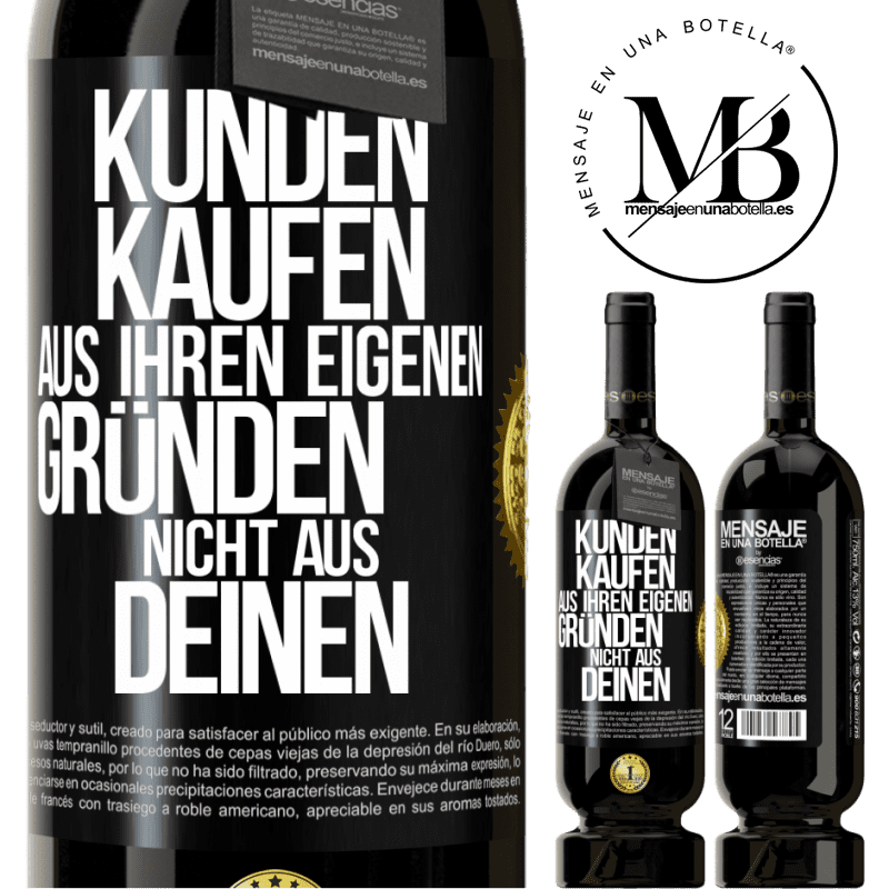 49,95 € Kostenloser Versand | Rotwein Premium Ausgabe MBS® Reserve Kunden kaufen aus ihren eigenen Gründen, nicht aus Deinen Schwarzes Etikett. Anpassbares Etikett Reserve 12 Monate Ernte 2016 Tempranillo