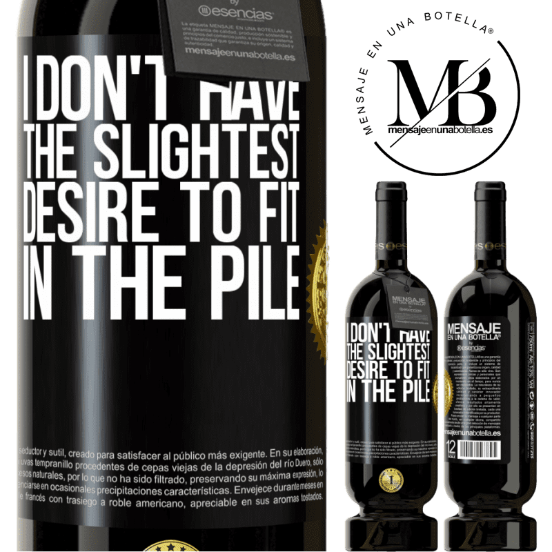 29,95 € Free Shipping | Red Wine Premium Edition MBS® Reserva I don't have the slightest desire to fit in the pile Black Label. Customizable label Reserva 12 Months Harvest 2014 Tempranillo