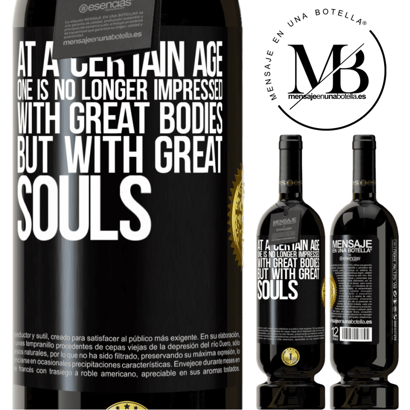 29,95 € Free Shipping | Red Wine Premium Edition MBS® Reserva At a certain age one is no longer impressed with great bodies, but with great souls Black Label. Customizable label Reserva 12 Months Harvest 2014 Tempranillo