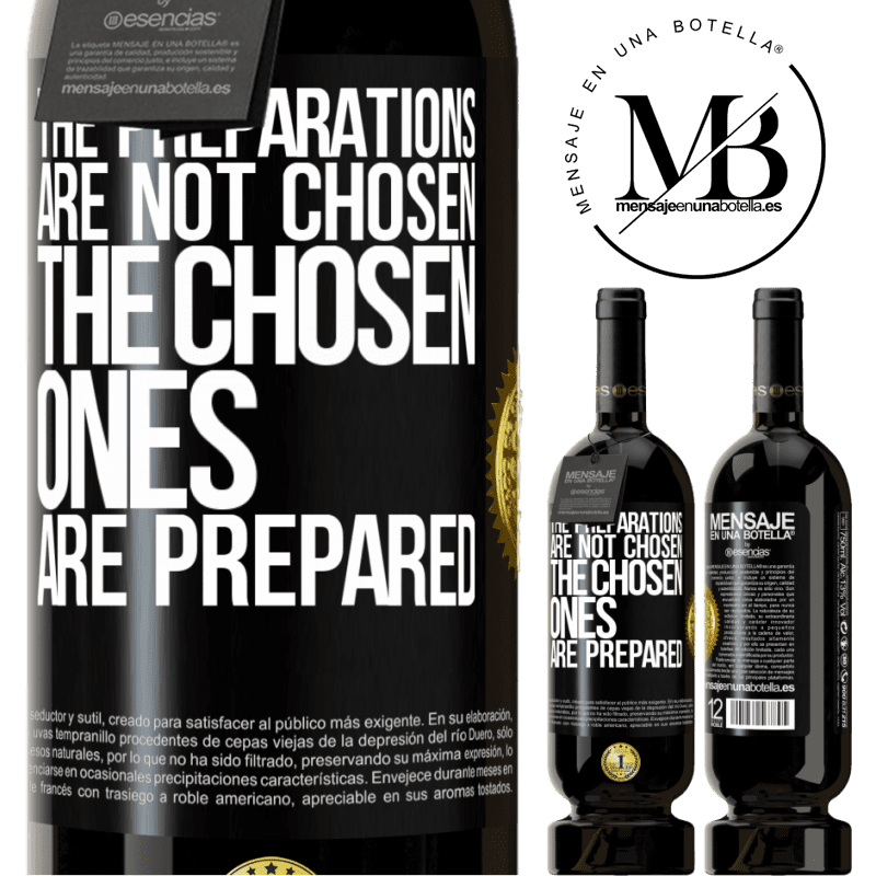 29,95 € Free Shipping | Red Wine Premium Edition MBS® Reserva The preparations are not chosen, the chosen ones are prepared Black Label. Customizable label Reserva 12 Months Harvest 2014 Tempranillo