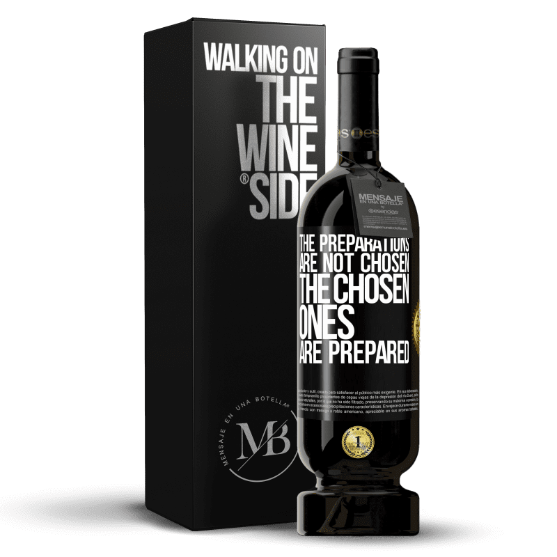 49,95 € Free Shipping | Red Wine Premium Edition MBS® Reserve The preparations are not chosen, the chosen ones are prepared Black Label. Customizable label Reserve 12 Months Harvest 2014 Tempranillo