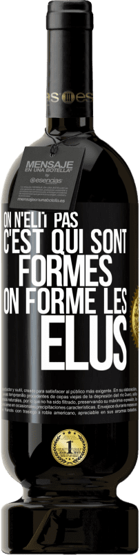 49,95 € Envoi gratuit | Vin rouge Édition Premium MBS® Réserve On n'élit pas c'est qui sont formés, on forme les élus Étiquette Noire. Étiquette personnalisable Réserve 12 Mois Récolte 2016 Tempranillo