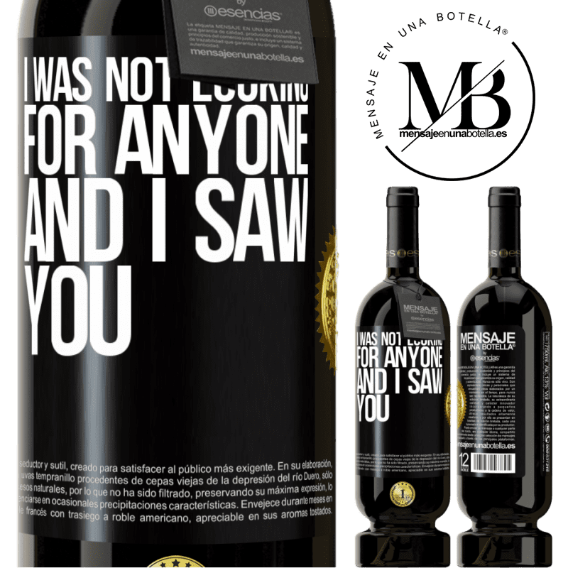 29,95 € Free Shipping | Red Wine Premium Edition MBS® Reserva I was not looking for anyone and I saw you Black Label. Customizable label Reserva 12 Months Harvest 2014 Tempranillo