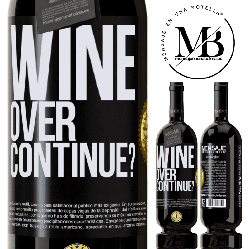 39,95 € Envío gratis | Vino Tinto Edición Premium MBS® Reserva Wine over. Continue? Etiqueta Negra. Etiqueta personalizable Reserva 12 Meses Cosecha 2015 Tempranillo