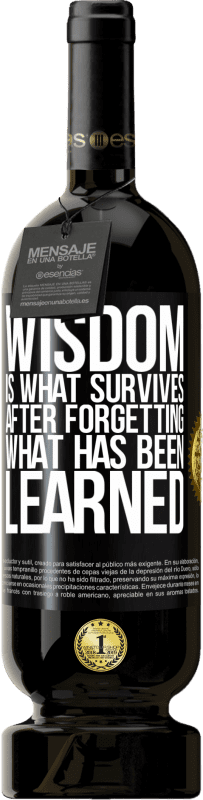 «Мудрость - это то, что выживает после того, как вы забыли то, чему научились» Premium Edition MBS® Бронировать