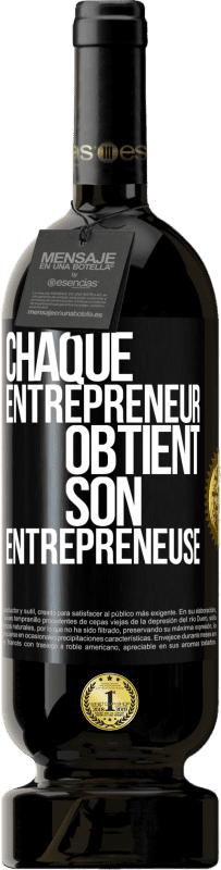 49,95 € | Vin rouge Édition Premium MBS® Réserve Chaque entrepreneur obtient son entrepreneuse Étiquette Noire. Étiquette personnalisable Réserve 12 Mois Récolte 2015 Tempranillo