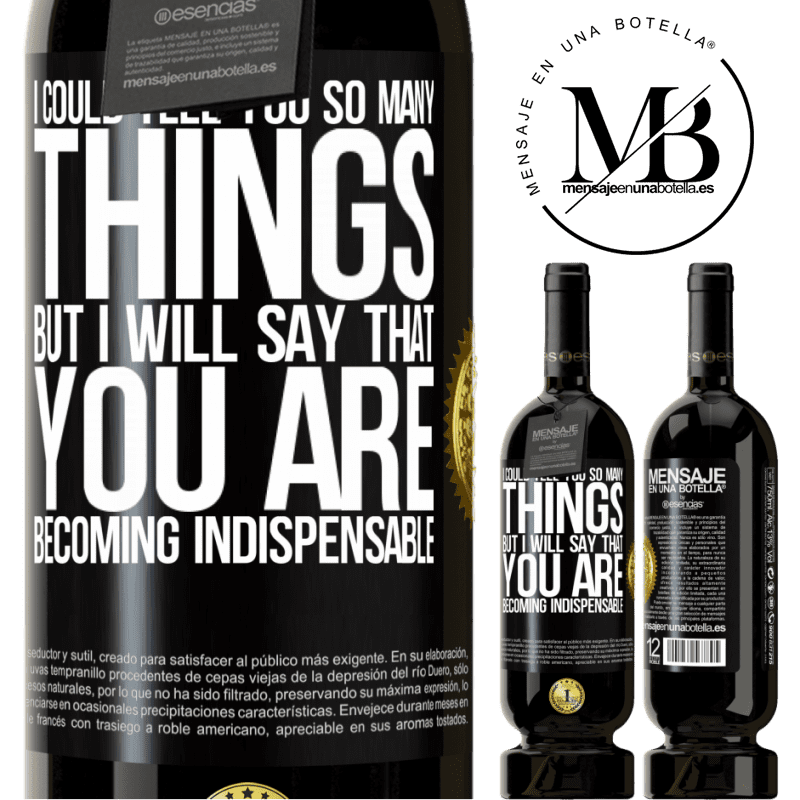 29,95 € Free Shipping | Red Wine Premium Edition MBS® Reserva I could tell you so many things, but we are going to leave it when you are becoming indispensable Black Label. Customizable label Reserva 12 Months Harvest 2014 Tempranillo