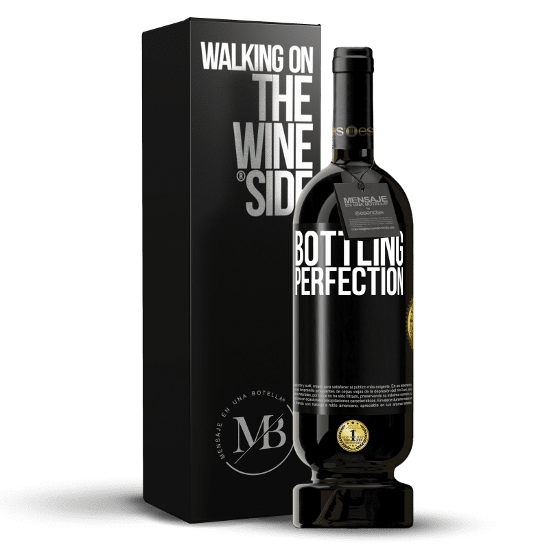 49,95 € Бесплатная доставка | Красное вино Premium Edition MBS® Бронировать Bottling perfection Черная метка. Настраиваемая этикетка Бронировать 12 Месяцы Урожай 2015 Tempranillo