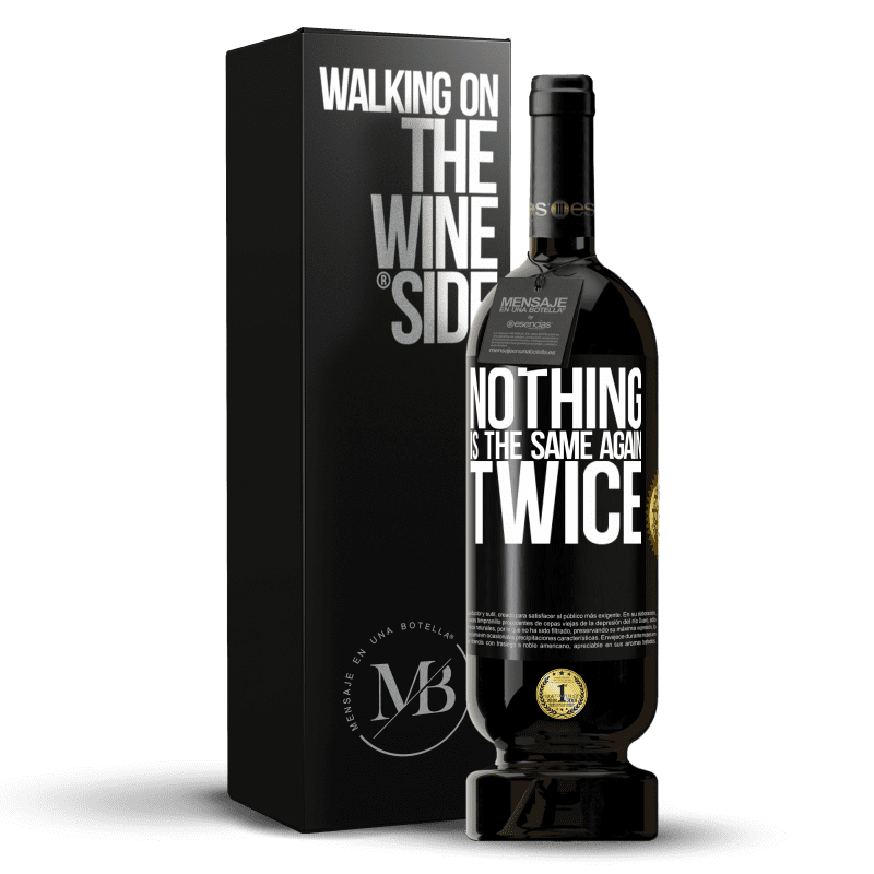 49,95 € Free Shipping | Red Wine Premium Edition MBS® Reserve Nothing is the same again twice Black Label. Customizable label Reserve 12 Months Harvest 2014 Tempranillo