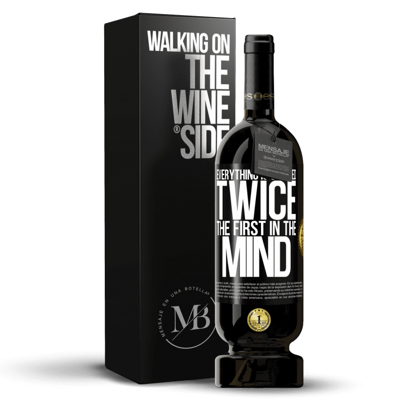 49,95 € Free Shipping | Red Wine Premium Edition MBS® Reserve Everything is created twice. The first in the mind Black Label. Customizable label Reserve 12 Months Harvest 2014 Tempranillo