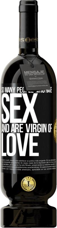 49,95 € | 赤ワイン プレミアム版 MBS® 予約する セックスをして愛の処女である多くの人々 ブラックラベル. カスタマイズ可能なラベル 予約する 12 月 収穫 2014 Tempranillo