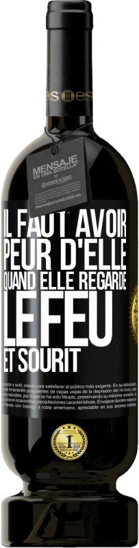 49,95 € Envoi gratuit | Vin rouge Édition Premium MBS® Réserve Il faut avoir peur d'elle, quand elle regarde le feu et sourit Étiquette Noire. Étiquette personnalisable Réserve 12 Mois Récolte 2014 Tempranillo