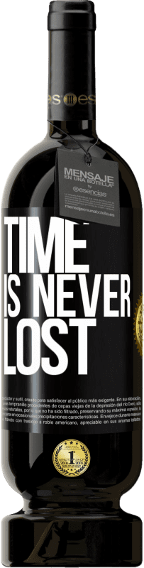 49,95 € | Red Wine Premium Edition MBS® Reserve Time is never lost Black Label. Customizable label Reserve 12 Months Harvest 2016 Tempranillo
