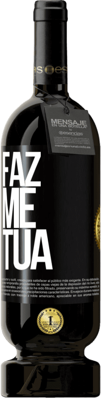 49,95 € | Vinho tinto Edição Premium MBS® Reserva Faz me tua Etiqueta Preta. Etiqueta personalizável Reserva 12 Meses Colheita 2015 Tempranillo