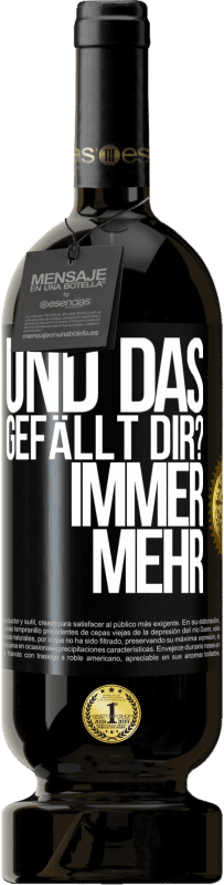 49,95 € | Rotwein Premium Ausgabe MBS® Reserve Und das gefällt dir? Immer mehr Schwarzes Etikett. Anpassbares Etikett Reserve 12 Monate Ernte 2015 Tempranillo