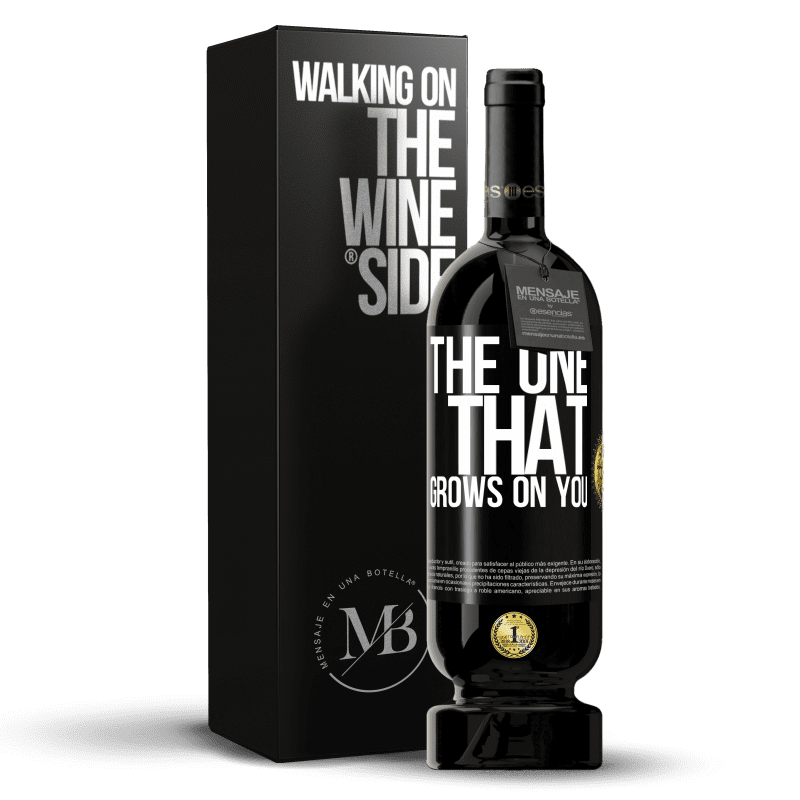 49,95 € Free Shipping | Red Wine Premium Edition MBS® Reserve The one that grows on you Black Label. Customizable label Reserve 12 Months Harvest 2014 Tempranillo