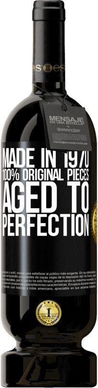 49,95 € 送料無料 | 赤ワイン プレミアム版 MBS® 予約する 1970年製、100％オリジナルピース。Aged to perfection ブラックラベル. カスタマイズ可能なラベル 予約する 12 月 収穫 2016 Tempranillo