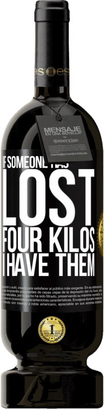 49,95 € 送料無料 | 赤ワイン プレミアム版 MBS® 予約する 誰かが4キロを失った場合。私はそれらを持っています ブラックラベル. カスタマイズ可能なラベル 予約する 12 月 収穫 2016 Tempranillo