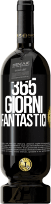 Spedizione Gratuita | Vino rosso Edizione Premium MBS® Riserva 365 giorni fantastici Etichetta Nera. Etichetta personalizzabile Riserva 12 Mesi Raccogliere 2015 Tempranillo