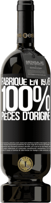 Envoi gratuit | Vin rouge Édition Premium MBS® Réserve Fabriqué en 1978. 100% pièces d'origine Étiquette Noire. Étiquette personnalisable Réserve 12 Mois Récolte 2015 Tempranillo