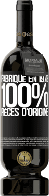 Envoi gratuit | Vin rouge Édition Premium MBS® Réserve Fabriqué en 1978. 100% pièces d'origine Étiquette Noire. Étiquette personnalisable Réserve 12 Mois Récolte 2016 Tempranillo