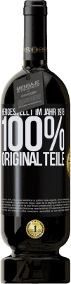 Kostenloser Versand | Rotwein Premium Ausgabe MBS® Reserve Hergestellt im Jahr 1978. 100% Originalteile Schwarzes Etikett. Anpassbares Etikett Reserve 12 Monate Ernte 2016 Tempranillo