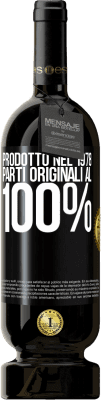 Spedizione Gratuita | Vino rosso Edizione Premium MBS® Riserva Prodotto nel 1978. Parti originali al 100% Etichetta Nera. Etichetta personalizzabile Riserva 12 Mesi Raccogliere 2015 Tempranillo