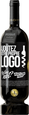 39,95 € Envoi gratuit | Vin rouge Édition Premium MBS® Reserva Ajoutez votre propre logo Étiquette Noire. Étiquette personnalisable Reserva 12 Mois Récolte 2015 Tempranillo