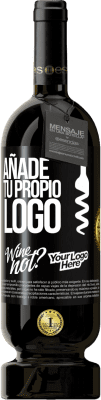 49,95 € Envío gratis | Vino Tinto Edición Premium MBS® Reserva Añade tu propio logo Etiqueta Negra. Etiqueta personalizable Reserva 12 Meses Cosecha 2015 Tempranillo