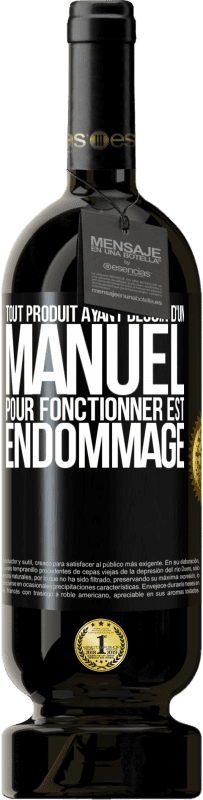49,95 € Envoi gratuit | Vin rouge Édition Premium MBS® Réserve Tout produit ayant besoin d'un manuel pour fonctionner est endommagé Étiquette Noire. Étiquette personnalisable Réserve 12 Mois Récolte 2016 Tempranillo