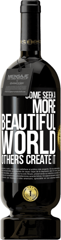 49,95 € | Красное вино Premium Edition MBS® Бронировать Одни ищут более красивый мир, другие создают его Черная метка. Настраиваемая этикетка Бронировать 12 Месяцы Урожай 2014 Tempranillo