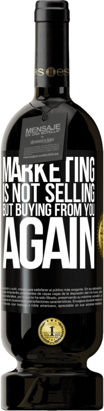 «Marketing is not selling, but buying from you again» Premium Edition MBS® Reserve