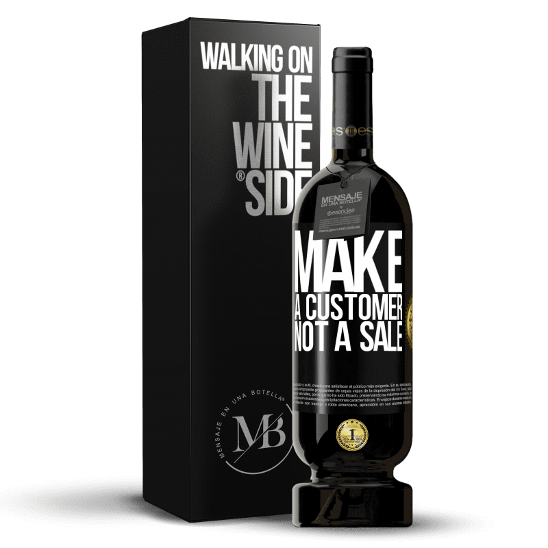 49,95 € Free Shipping | Red Wine Premium Edition MBS® Reserve Make a customer, not a sale Black Label. Customizable label Reserve 12 Months Harvest 2014 Tempranillo