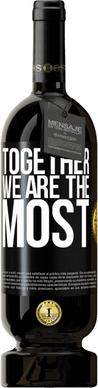 49,95 € | 赤ワイン プレミアム版 MBS® 予約する 一緒に私たちは最も ブラックラベル. カスタマイズ可能なラベル 予約する 12 月 収穫 2016 Tempranillo