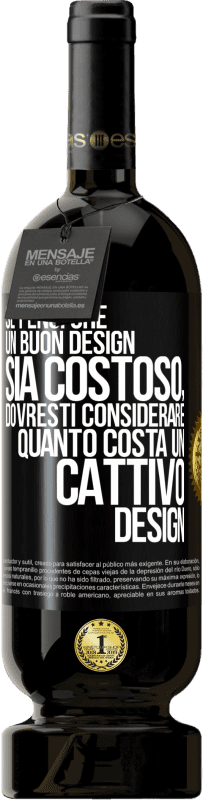 «Se pensi che un buon design sia costoso, dovresti considerare quanto costa un cattivo design» Edizione Premium MBS® Riserva