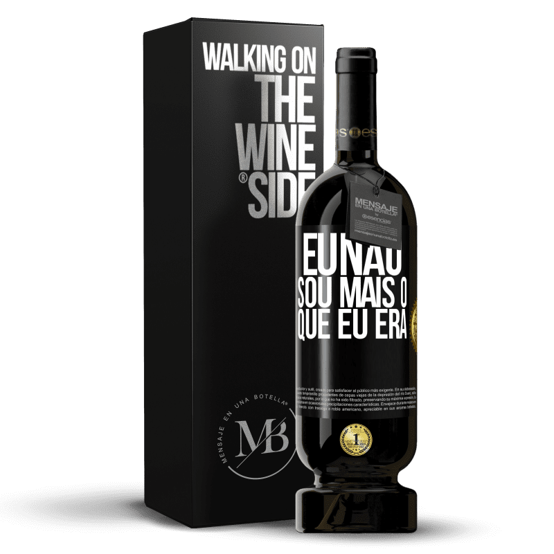 49,95 € Envio grátis | Vinho tinto Edição Premium MBS® Reserva Eu não sou mais o que eu era Etiqueta Preta. Etiqueta personalizável Reserva 12 Meses Colheita 2014 Tempranillo