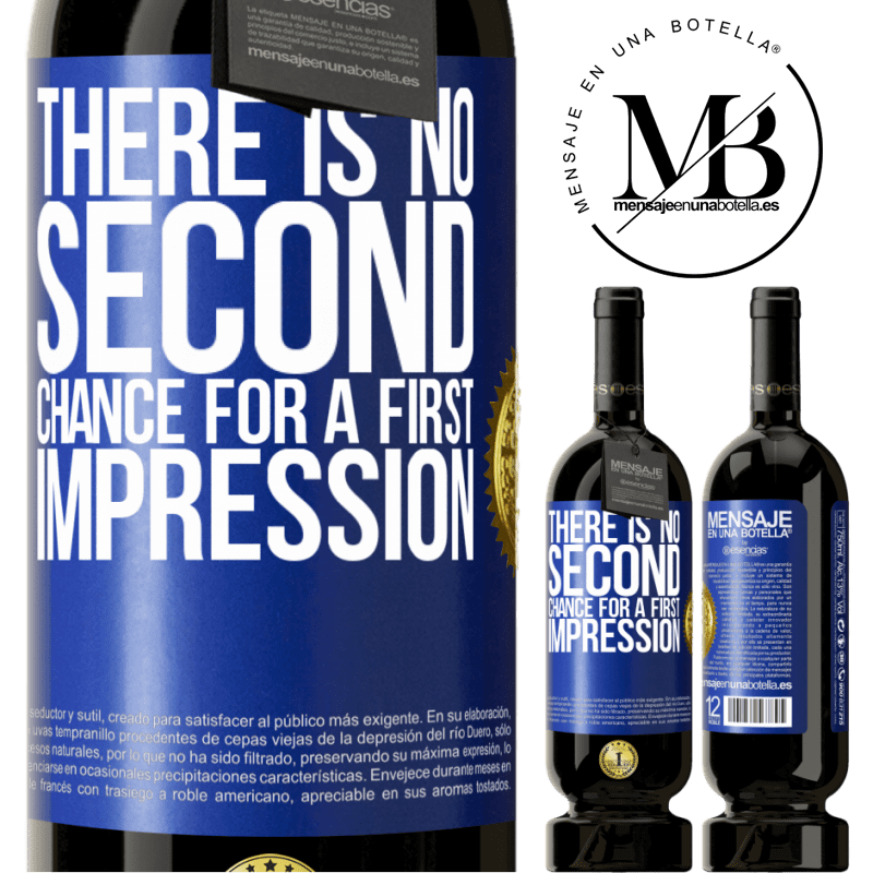 49,95 € Free Shipping | Red Wine Premium Edition MBS® Reserve There is no second chance for a first impression Blue Label. Customizable label Reserve 12 Months Harvest 2014 Tempranillo