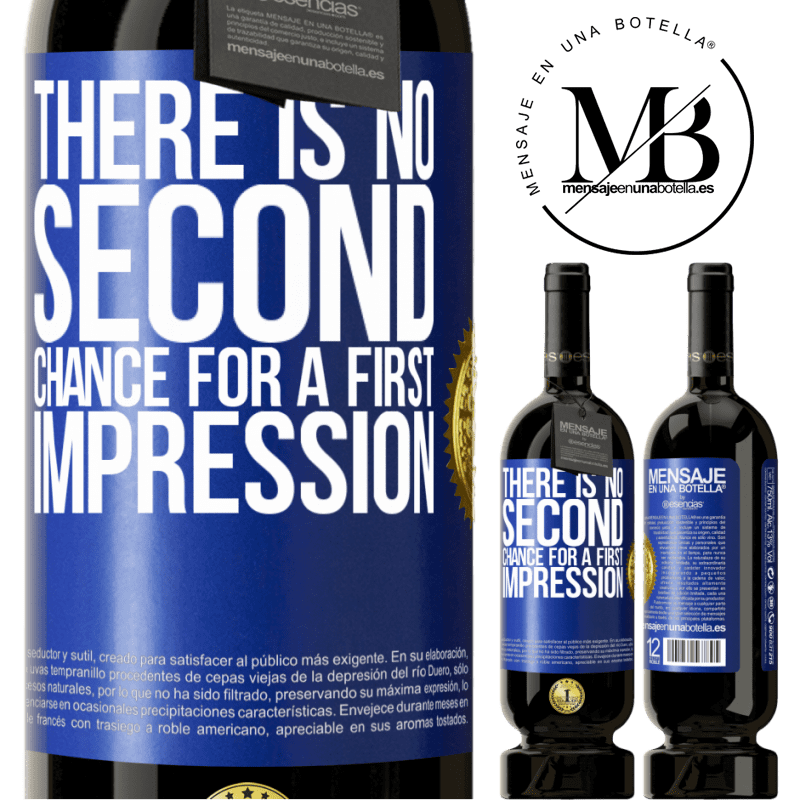 49,95 € Free Shipping | Red Wine Premium Edition MBS® Reserve There is no second chance for a first impression Blue Label. Customizable label Reserve 12 Months Harvest 2016 Tempranillo