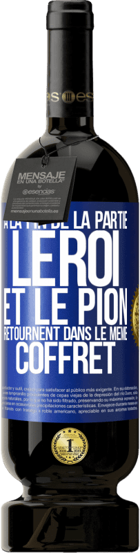 49,95 € Envoi gratuit | Vin rouge Édition Premium MBS® Réserve A la fin de la partie le roi et le pion retournent dans le même coffret Étiquette Bleue. Étiquette personnalisable Réserve 12 Mois Récolte 2016 Tempranillo