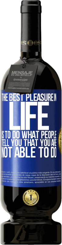 «The best pleasure in life is to do what people tell you that you are not able to do» Premium Edition MBS® Reserve