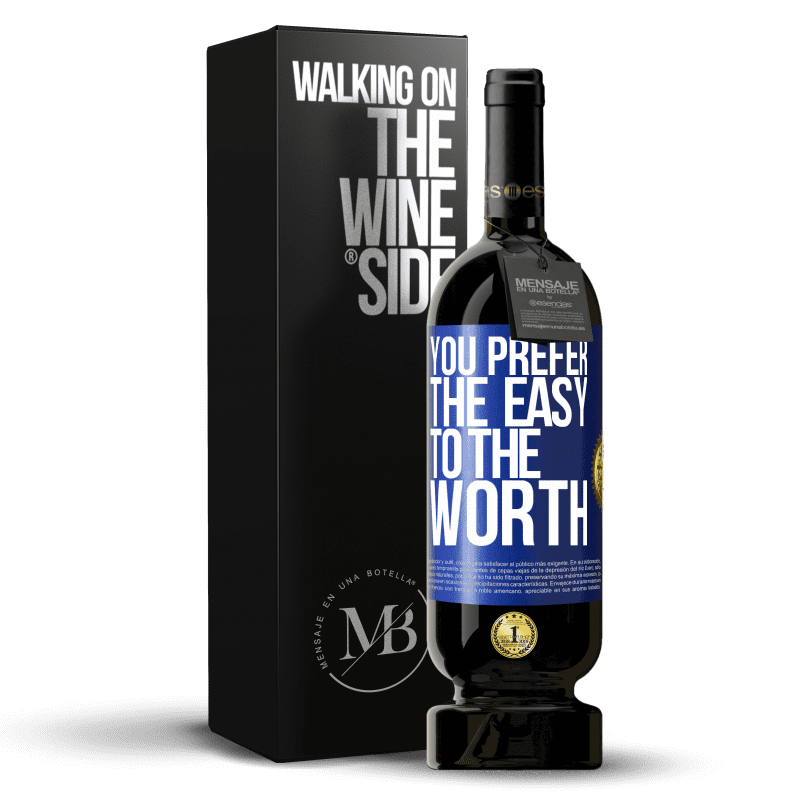 49,95 € Free Shipping | Red Wine Premium Edition MBS® Reserve You prefer the easy to the worth Blue Label. Customizable label Reserve 12 Months Harvest 2014 Tempranillo